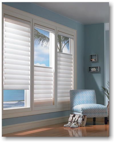 Hunter Douglas top down bottom up vignette blinds