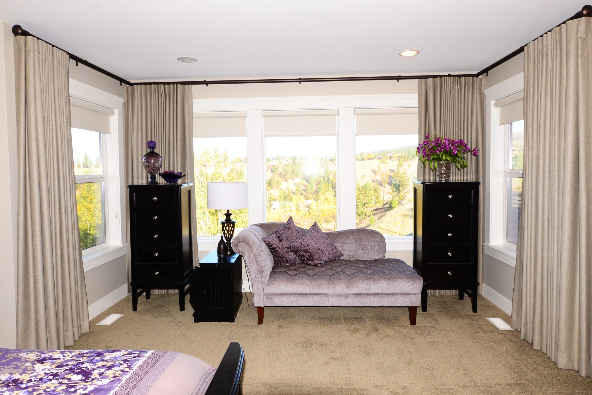 Morning Sun Blackout Drapes The Well Dressed Window Kelowna