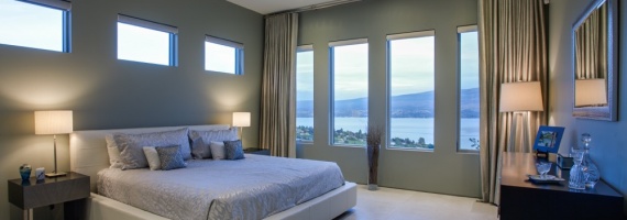 Gorgeous Lakeview Bedroom