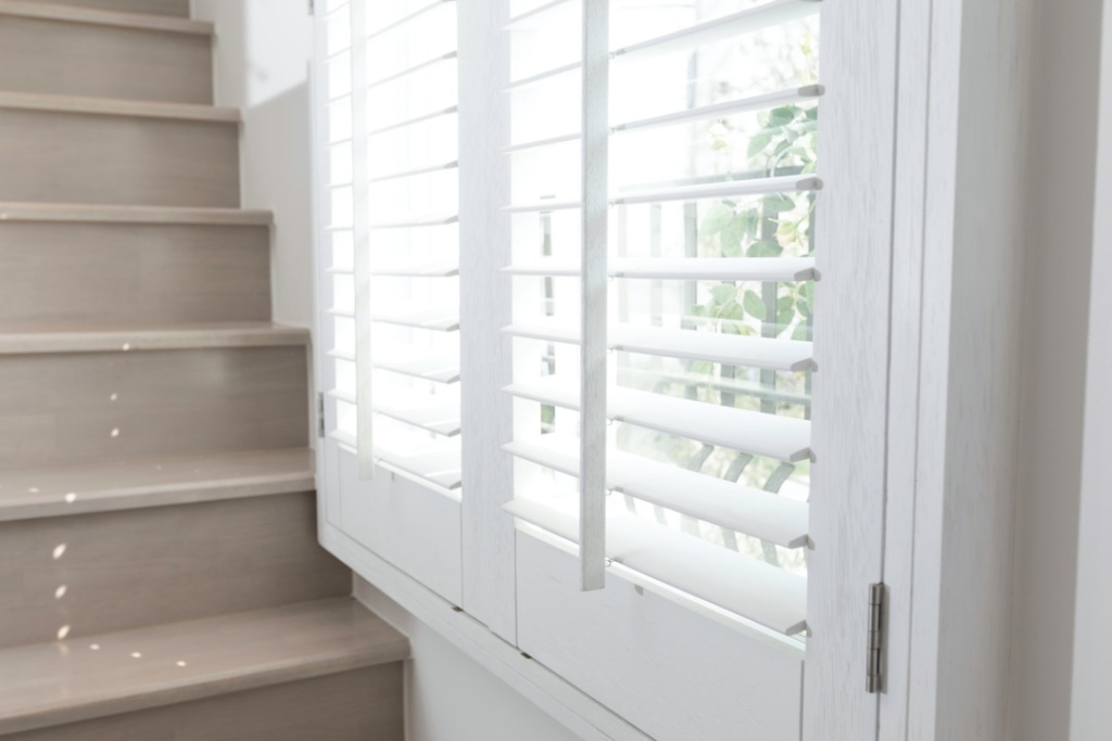 Shutters used for privacy inside home