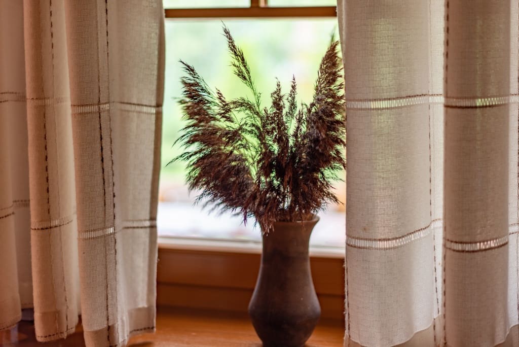 Drapes in Kelowna home